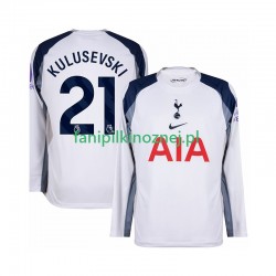 Koszulka Tottenham Hotspur Kulusevski 21 2025-2026 Domowa Długie Rękawy ,Męska