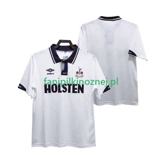 Koszulka Tottenham Hotspur 1991 1993 Retro Domowa Krótkie Rękawy ,Męska