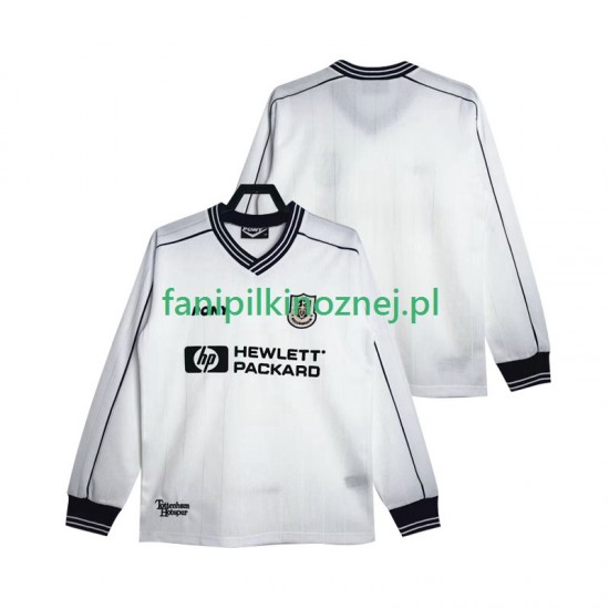 Koszulka Tottenham Hotspur 1997 Retro 1999 Domowa Długie Rękawy ,Męska