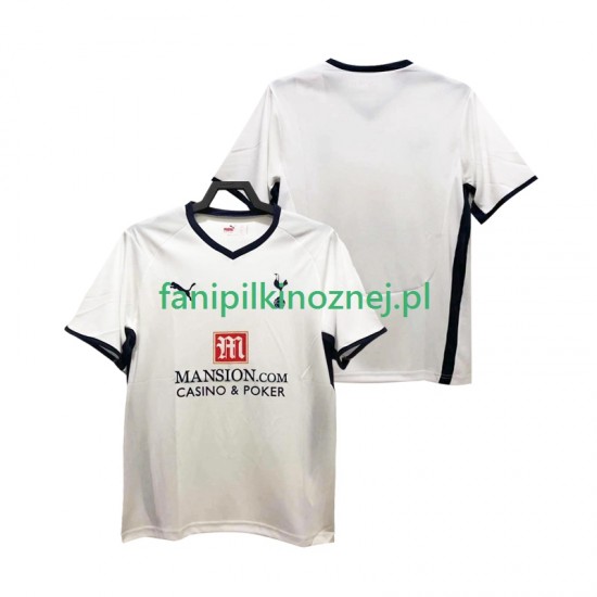 Koszulka Tottenham Hotspur 2009 Retro 2008 Domowa Krótkie Rękawy ,Męska