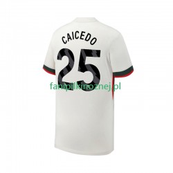 Koszulka Chelsea Moises Caicedo 25 2025-2026 Wyjazdowa Krótkie Rękawy ,Męska