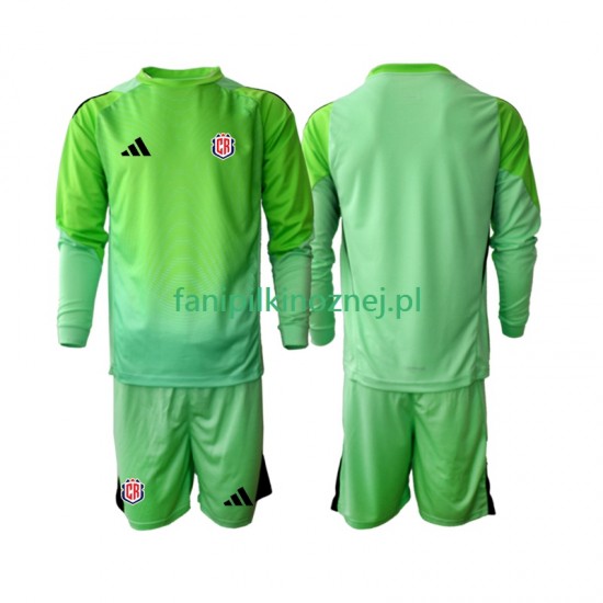 Koszulka Reprezentacji Kostaryki Bramkarska 2025 Domowa Długie Rękawy ,Dziecięca