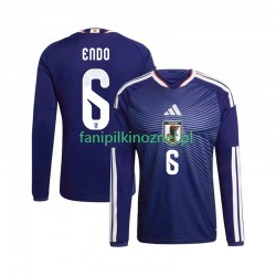 Koszulka Reprezentacji Japonii Wataru Endo 6 Mistrzostwa Świata 2026 Domowa Długie Rękawy ,Męska