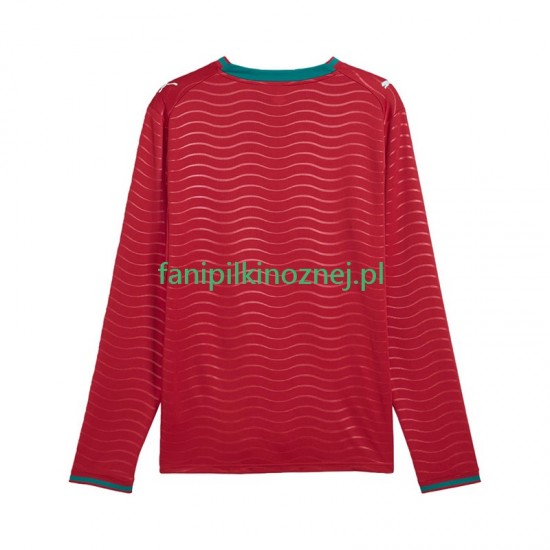 Koszulka Reprezentacji Portugalii Mistrzostwa Świata 2026 Domowa Długie Rękawy ,Męska