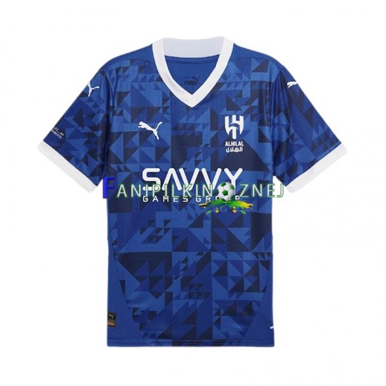 Koszulka Al-Hilal 2024-2025 Domowa Krótkie Rękawy ,Męska