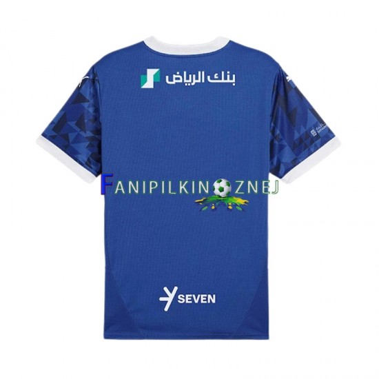 Koszulka Al-Hilal 2024-2025 Domowa Krótkie Rękawy ,Męska