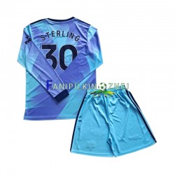 Koszulka Arsenal Sterling 30 2024-2025 Trzeci Długie Rękawy ,Dziecięca