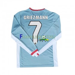 Koszulka Atlético Madryt Antoine Griezmann 7 2024-2025 Wyjazdowa Długie Rękawy ,Męska