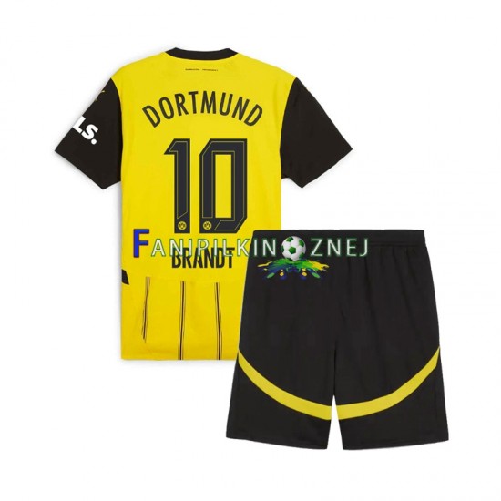 Koszulka Borussia Dortmund Julian Brandt 10 2024-2025 Domowa Krótkie Rękawy ,Dziecięca