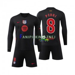 Koszulka FC Barcelona Pedri 8 2024-2025 Wyjazdowa Długie Rękawy ,Dziecięca