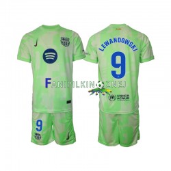 Koszulka FC Barcelona Robert Lewandowski 9 2024-2025 Trzeci Krótkie Rękawy ,Dziecięca