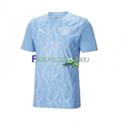 Koszulka Manchester City Pre-Match 2024-2025 Domowa Krótkie Rękawy ,Męska