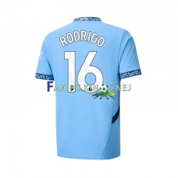 Koszulka Manchester City RODRIGO 16 2024-2025 Domowa Krótkie Rękawy ,Męska