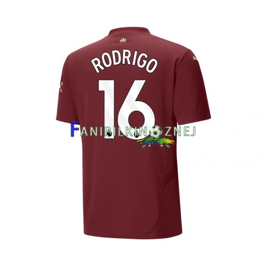 Koszulka Manchester City RODRIGO 16 2024-2025 Trzeci Krótkie Rękawy ,Męska Koszulka Manchester City RODRIGO 16 2024-2025 Trzeci Krótkie Rękawy ,Męska