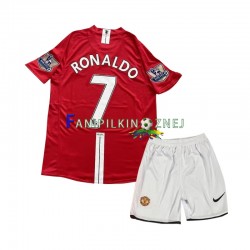Koszulka Manchester United Cristiano Ronaldo 7 2007 Retro Domowa Krótkie Rękawy ,Dziecięca
