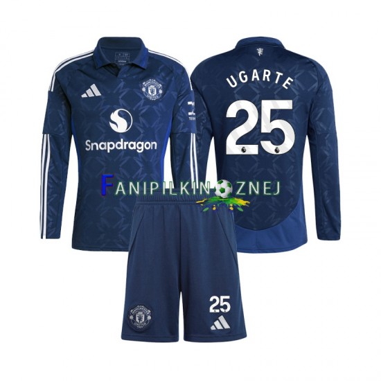Koszulka Manchester United Manuel Ugarte 25 2024-2025 Wyjazdowa Długie Rękawy ,Dziecięca Koszulka Manchester United Manuel Ugarte 25 2024-2025 Wyjazdowa Długie Rękawy ,Dziecięca