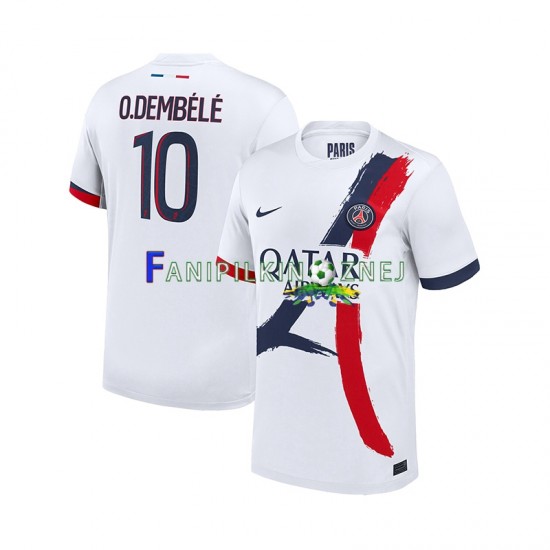 Koszulka Paris Saint-Germain Ousmane Dembele 10 2024-2025 Wyjazdowa Krótkie Rękawy ,Męska Koszulka Paris Saint-Germain Ousmane Dembele 10 2024-2025 Wyjazdowa Krótkie Rękawy ,Męska