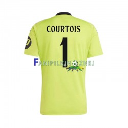 Koszulka Real Madryt COURTOIS 1 Bramkarska 2024-2025 Trzeci Krótkie Rękawy ,Męska