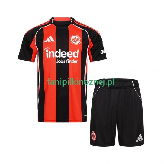 Koszulka Eintracht Frankfurt 2025-2026 Domowa Krótkie Rękawy ,Dziecięca