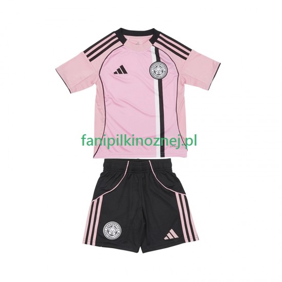 Koszulka Leicester City 2025-2026 Trzeci Krótkie Rękawy ,Dziecięca