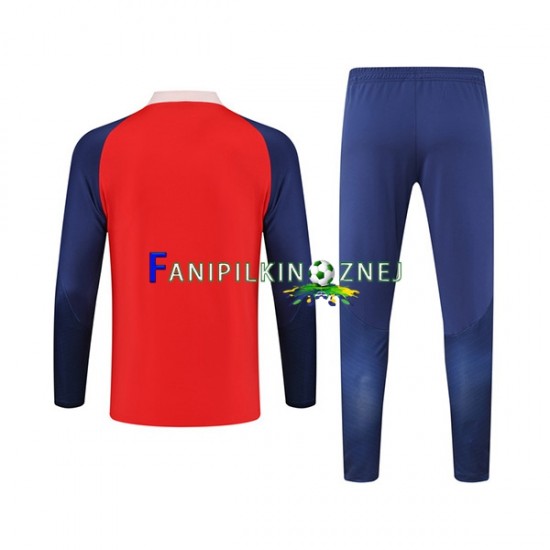 Atlético Madryt Czerwony Komplet Bluzy Treningowe 2023-2024