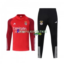Benfica Czerwony Komplet Bluzy Treningowe 2023-2024
