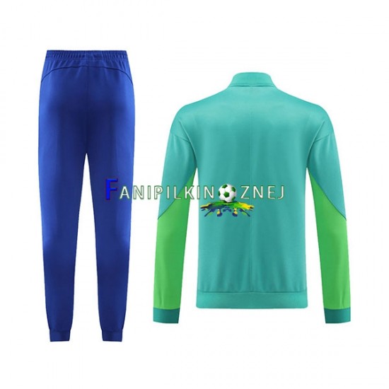 Reprezentacji Brazylii Zielony Dres Treningowy 2023-2024