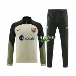 FC Barcelona Zielony Komplet Bluzy Treningowe 2023-2024