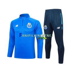 FC Porto Niebieski Komplet Bluzy Treningowe 2023-2024