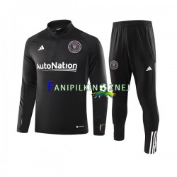 Inter Miami Czarny Komplet Bluzy Treningowe 2023-2024
