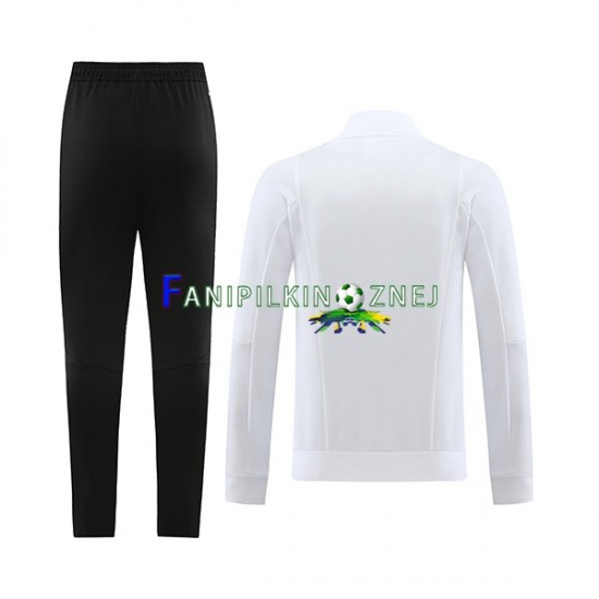 Reprezentacji Włoch Biały Komplet Bluzy Treningowe 2023-2024
