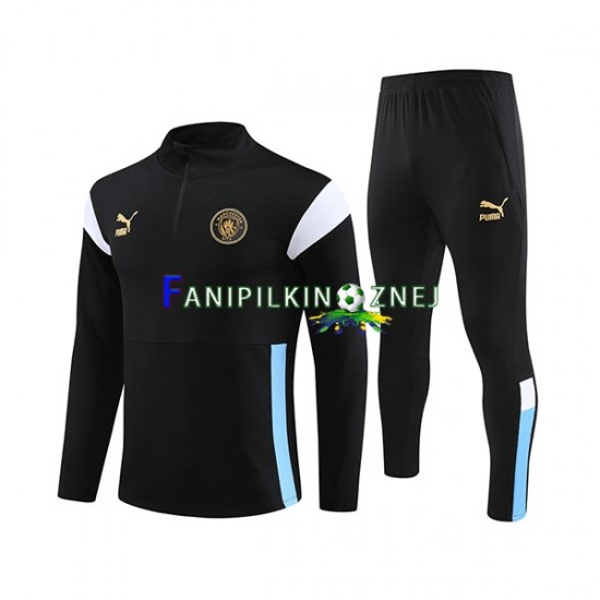 Manchester City Czarny Komplet Bluzy Treningowe 2023-2024 Manchester City Czarny Komplet Bluzy Treningowe 2023-2024