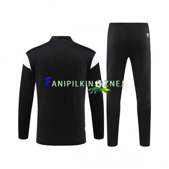 Manchester City Czarny Komplet Bluzy Treningowe 2023-2024