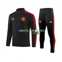 Manchester United Czarny Dres Treningowy 2023-2024