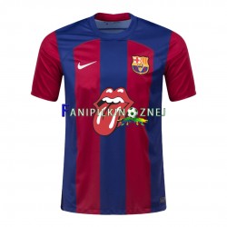 Koszulka FC Barcelona Rolling Stones 2023-2024 Domowa Krótkie Rękawy ,Męska