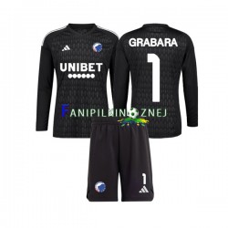 Koszulka FC Copenhagen GRABARA 1 Bramkarska 2023-2024 Wyjazdowa Długie Rękawy ,Dziecięca