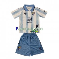 Koszulka Málaga CF 2023-2024 Domowa Krótkie Rękawy ,Dziecięca