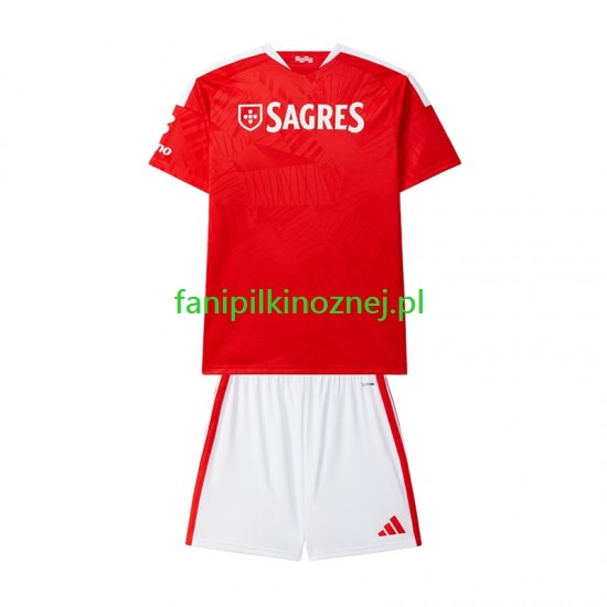 Koszulka Benfica 2026-2027 Domowa Krótkie Rękawy ,Dziecięca