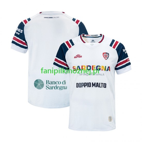 Koszulka Cagliari 2026-2027 Wyjazdowa Krótkie Rękawy ,Męska