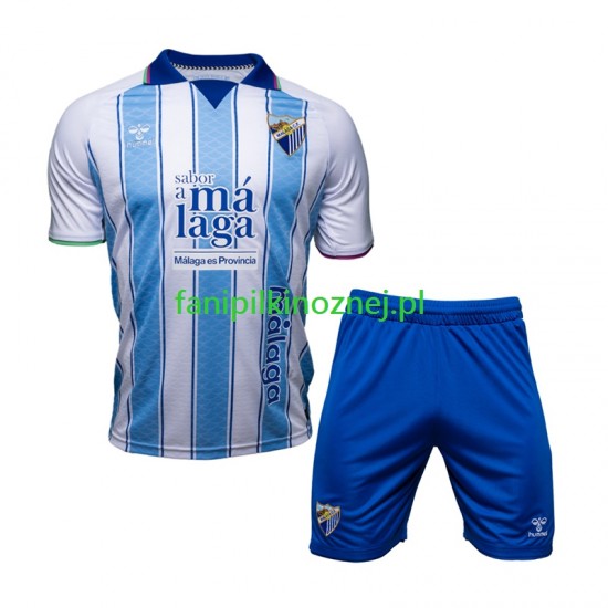 Koszulka Málaga CF 2026-2027 Domowa Krótkie Rękawy ,Dziecięca