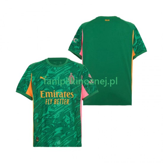 Koszulka AC Milan Bramkarska 2025-2026 Wyjazdowa Krótkie Rękawy ,Męska