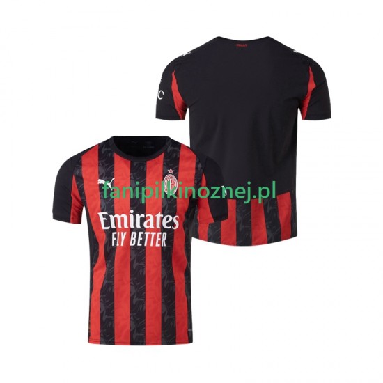 Koszulka AC Milan 2025-2026 Domowa Krótkie Rękawy ,Męska