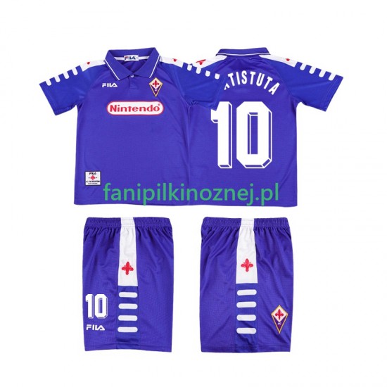 Koszulka Fiorentina RUICOSTA 10 Retro 1998 1999 Domowa Krótkie Rękawy ,Dziecięca
