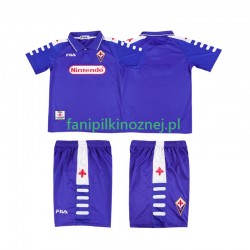 Koszulka Fiorentina Retro 1998 1999 Domowa Krótkie Rękawy ,Dziecięca