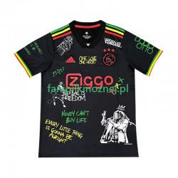 Koszulka AFC Ajax Czarny Bob Marley Special 2025-2026 Domowa Krótkie Rękawy ,Męska