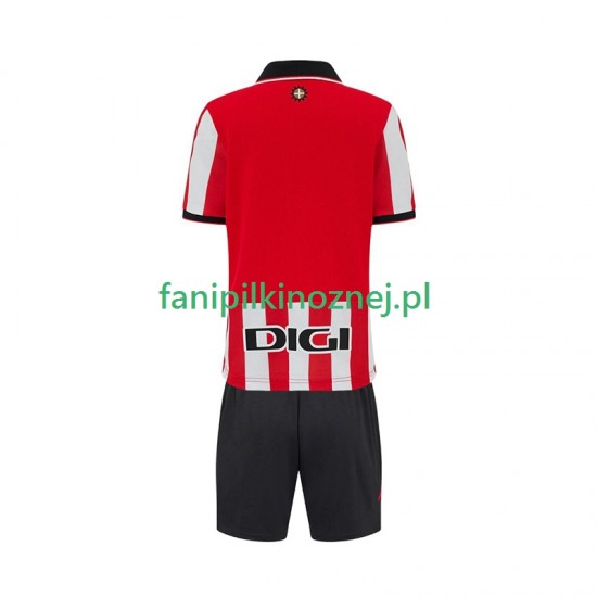 Koszulka Athletic Bilbao 2025-2026 Domowa Krótkie Rękawy ,Dziecięca