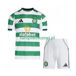 Koszulka Celtic FC 2025-2026 Domowa Krótkie Rękawy ,Dziecięca