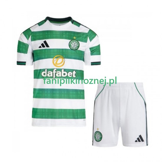 Koszulka Celtic FC 2025-2026 Domowa Krótkie Rękawy ,Dziecięca