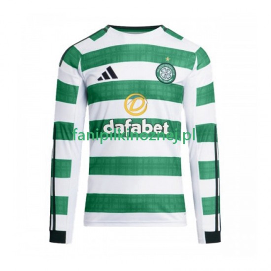 Koszulka Celtic FC 2025-2026 Domowa Długie Rękawy ,Męska