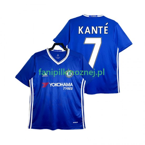 Koszulka Chelsea KANTE 7 2016-2017 Retro Domowa Krótkie Rękawy ,Męska